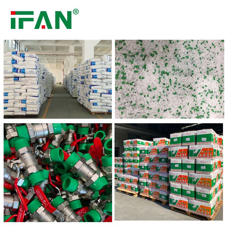 Ifan Ppr Double Union Ball Valve ist in Produktion