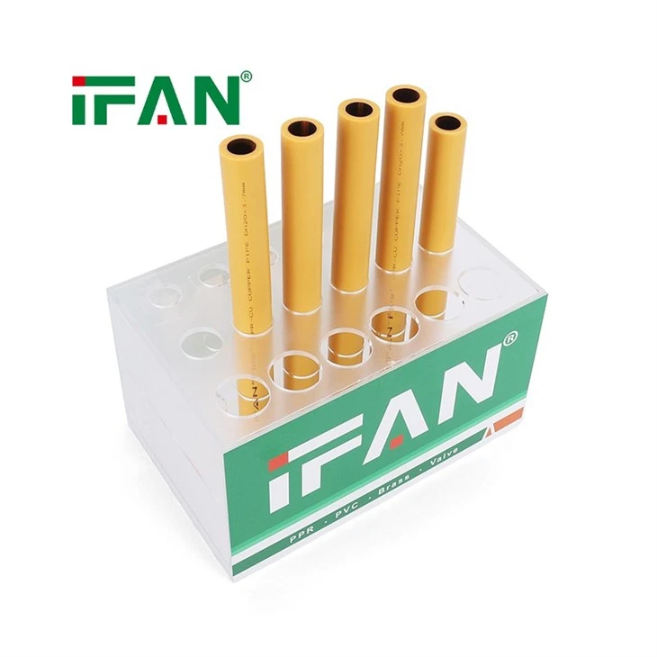 IFAN High Pressure PPR Copper Pipe For Hot And Cold Water Supply suppliers