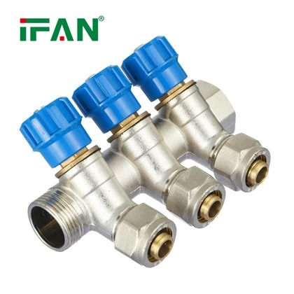 Ifan 3 Wege Messingverteiler
