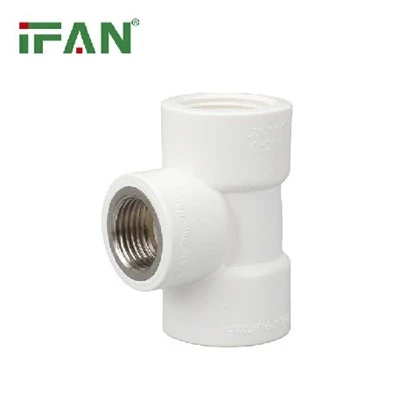 IFAN BS 4346 Weißes UPVC-T-Stück mit Innengewinde